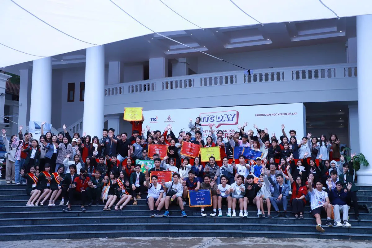 TTC IZ đồng hành cùng sinh viên Yersin tại TTC Day 2025 - Công Ty CP Khu Công Nghiệp Thành Thành Công (TTC IZ)