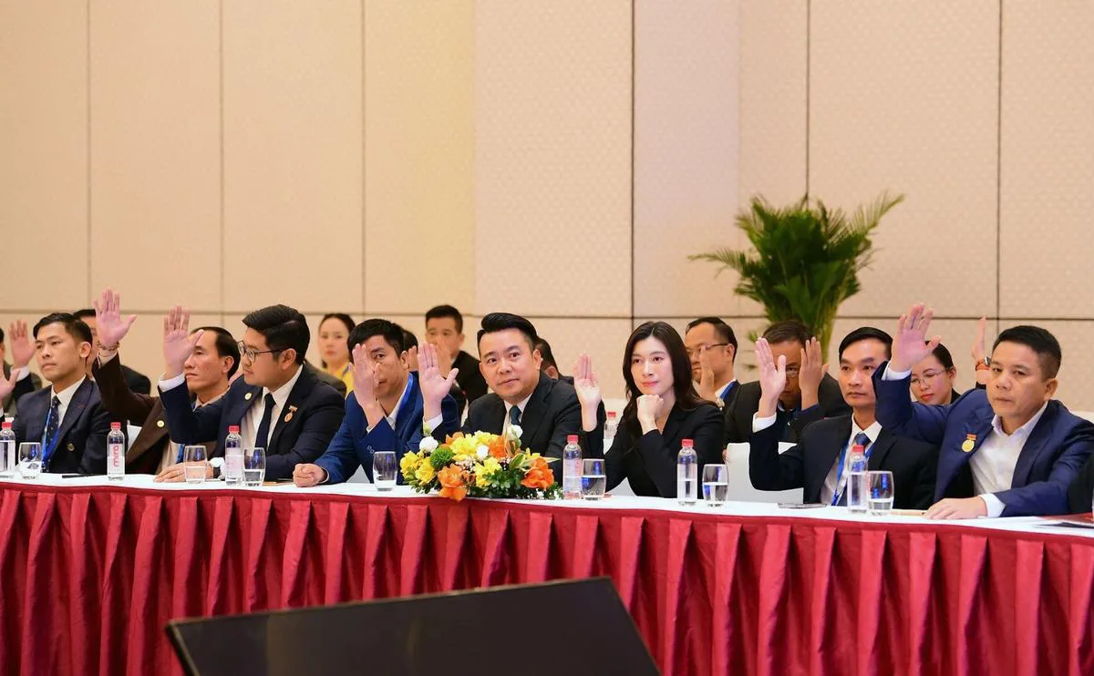 Anh Đặng Hồng Anh giữ chức Chủ tịch Hội Doanh nhân trẻ Việt Nam khóa VIII
