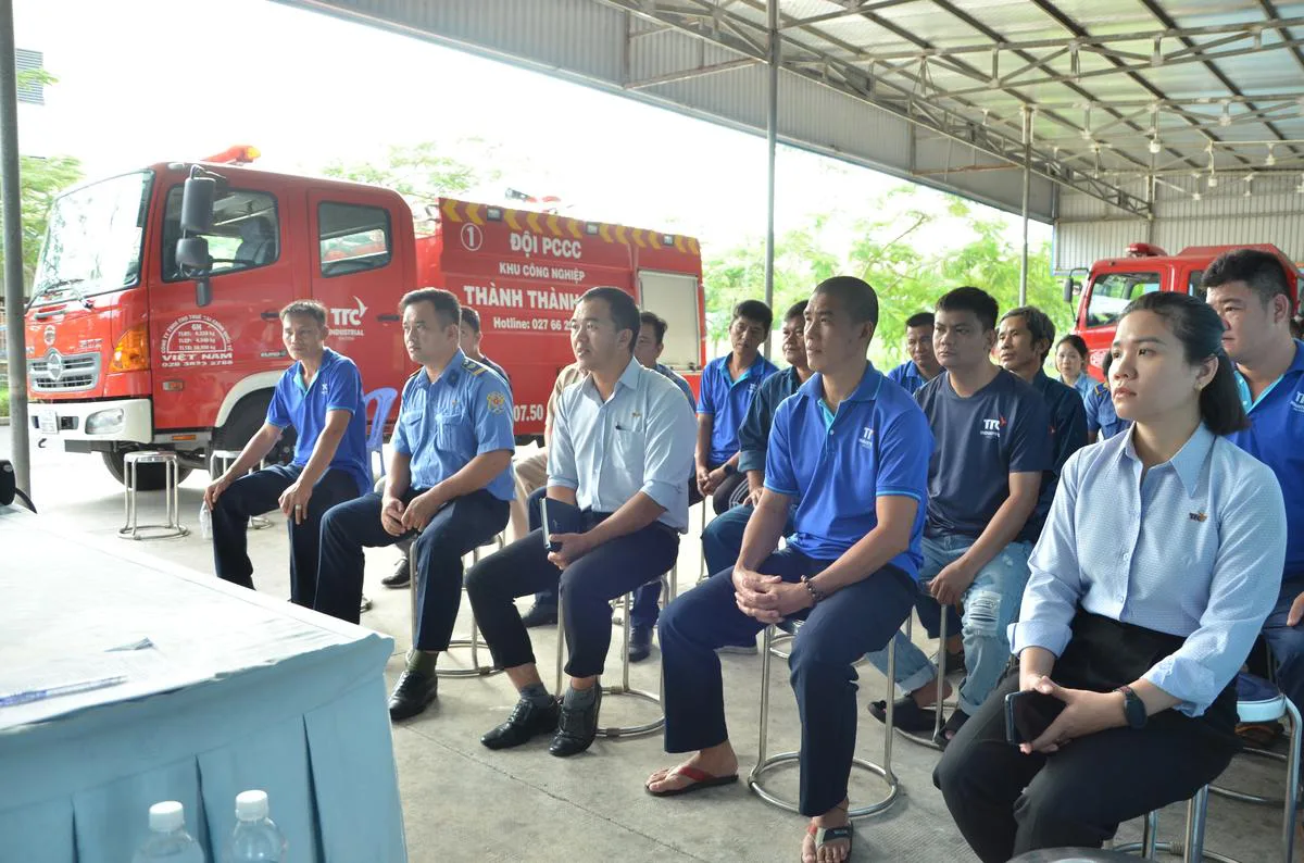 TTC IZ nâng cao kỹ năng an toàn và bảo mật toàn diện cho cán bộ nhân viên - Công Ty CP Khu Công Nghiệp Thành Thành Công (TTC IZ)