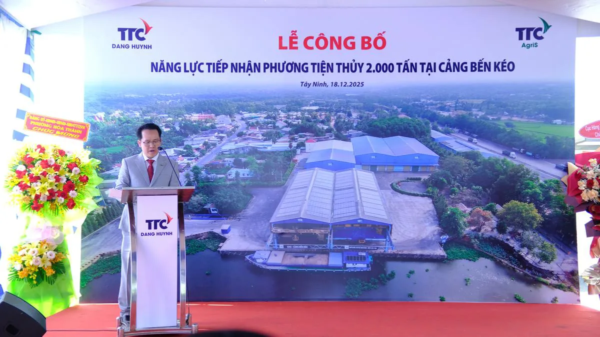 Cảng Bến Kéo chính thức công bố năng lực tiếp nhận phương tiện thủy 2.000 tấn - Công Ty CP Khu Công Nghiệp Thành Thành Công (TTC IZ)