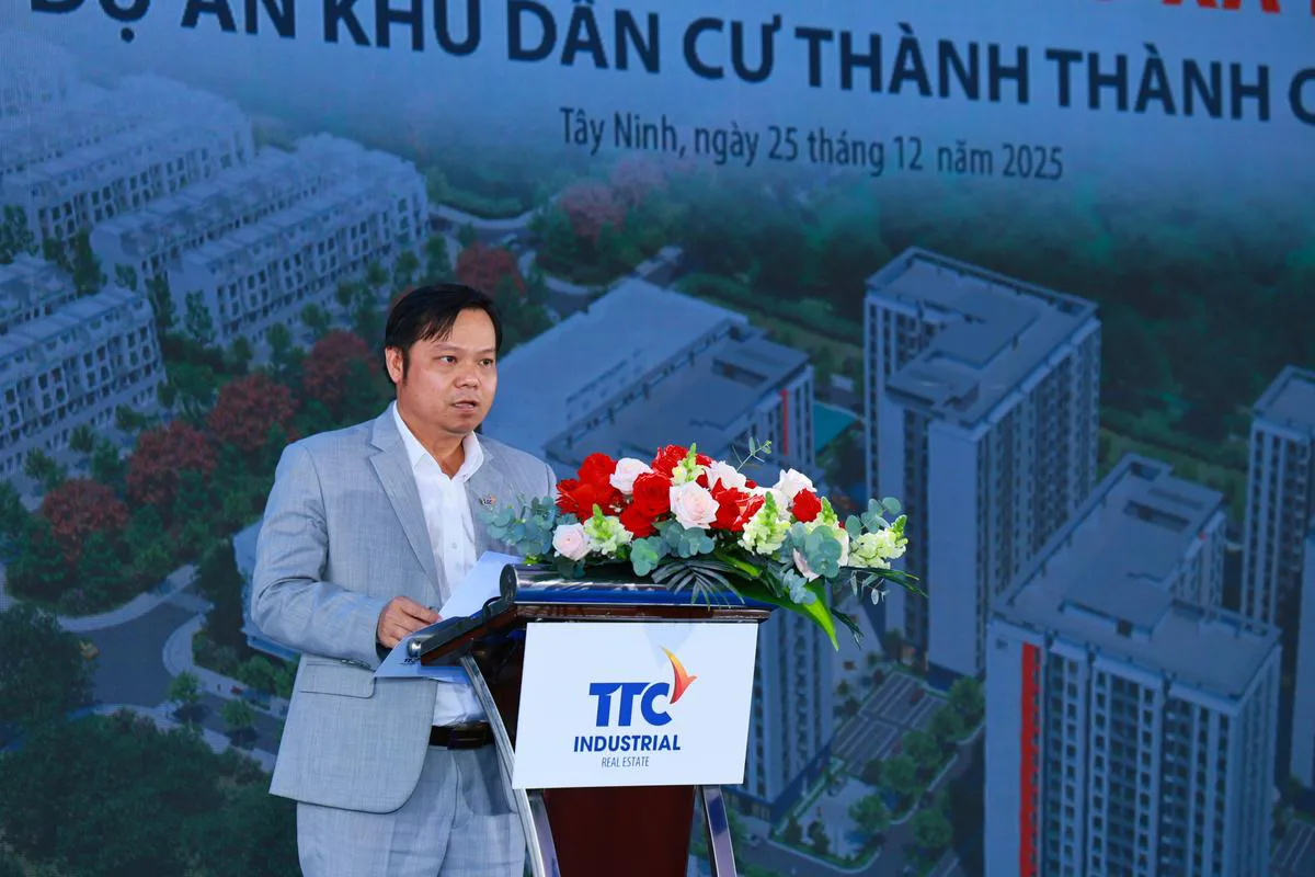 TTC IZ khởi công Nhà ở xã hội, không gian sống tử tế và bền vững - Công Ty CP Khu Công Nghiệp Thành Thành Công (TTC IZ)