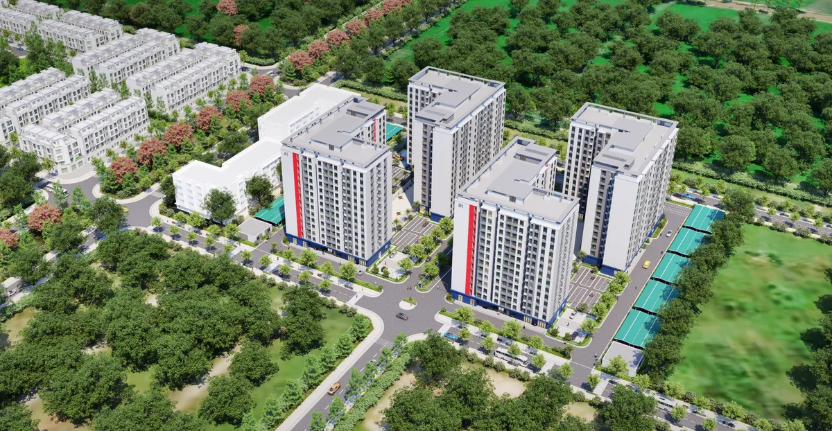 TTC IZ khởi công Nhà ở xã hội, không gian sống tử tế và bền vững - Công Ty CP Khu Công Nghiệp Thành Thành Công (TTC IZ)