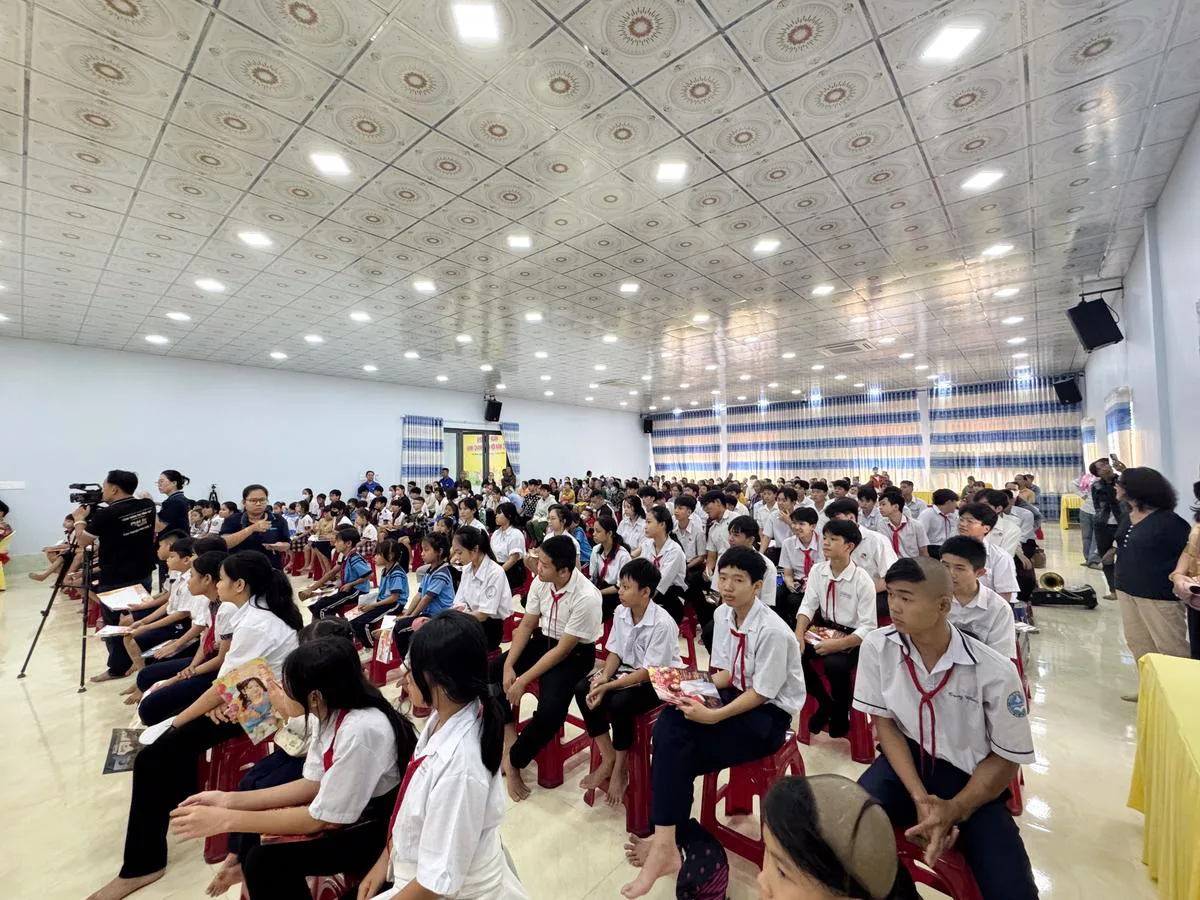TTC IZ mang niềm vui đến với học sinh vượt khó tại tỉnh Tây Ninh - Công Ty CP Khu Công Nghiệp Thành Thành Công (TTC IZ)