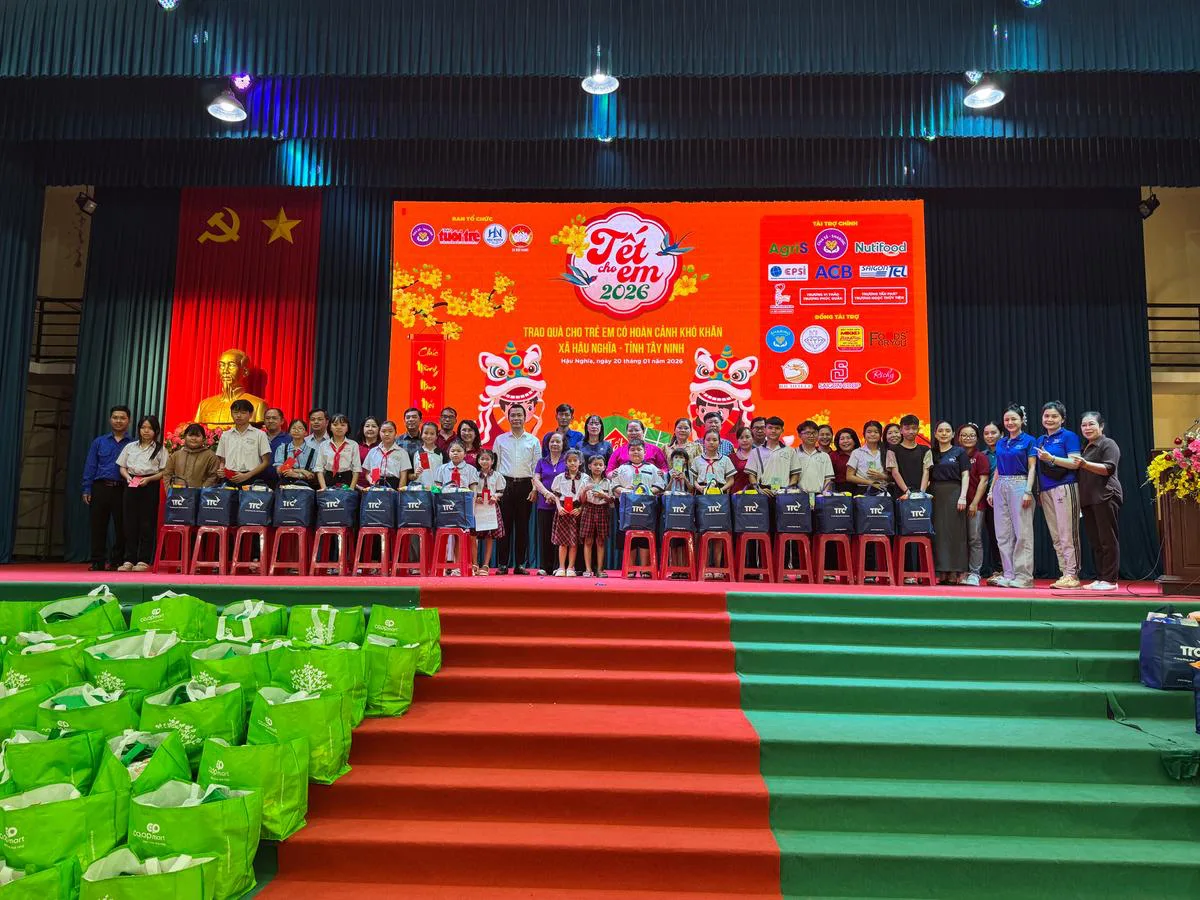 TTC IZ mang niềm vui đến với học sinh vượt khó tại tỉnh Tây Ninh - Công Ty CP Khu Công Nghiệp Thành Thành Công (TTC IZ)