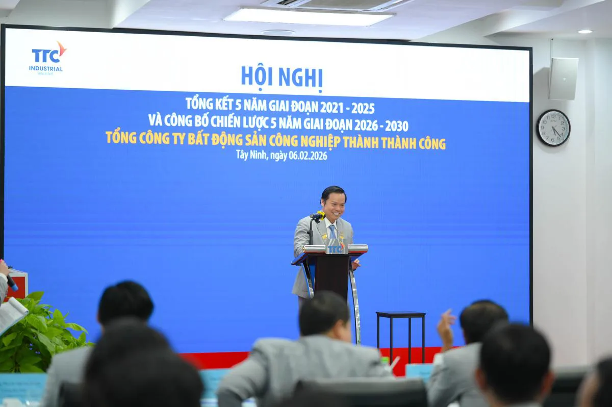 TTC IZ nhìn lại chặng đường 2021 – 2025, kiến tạo nền tảng cho giai đoạn 2026 – 2030 - Công Ty CP Khu Công Nghiệp Thành Thành Công (TTC IZ)