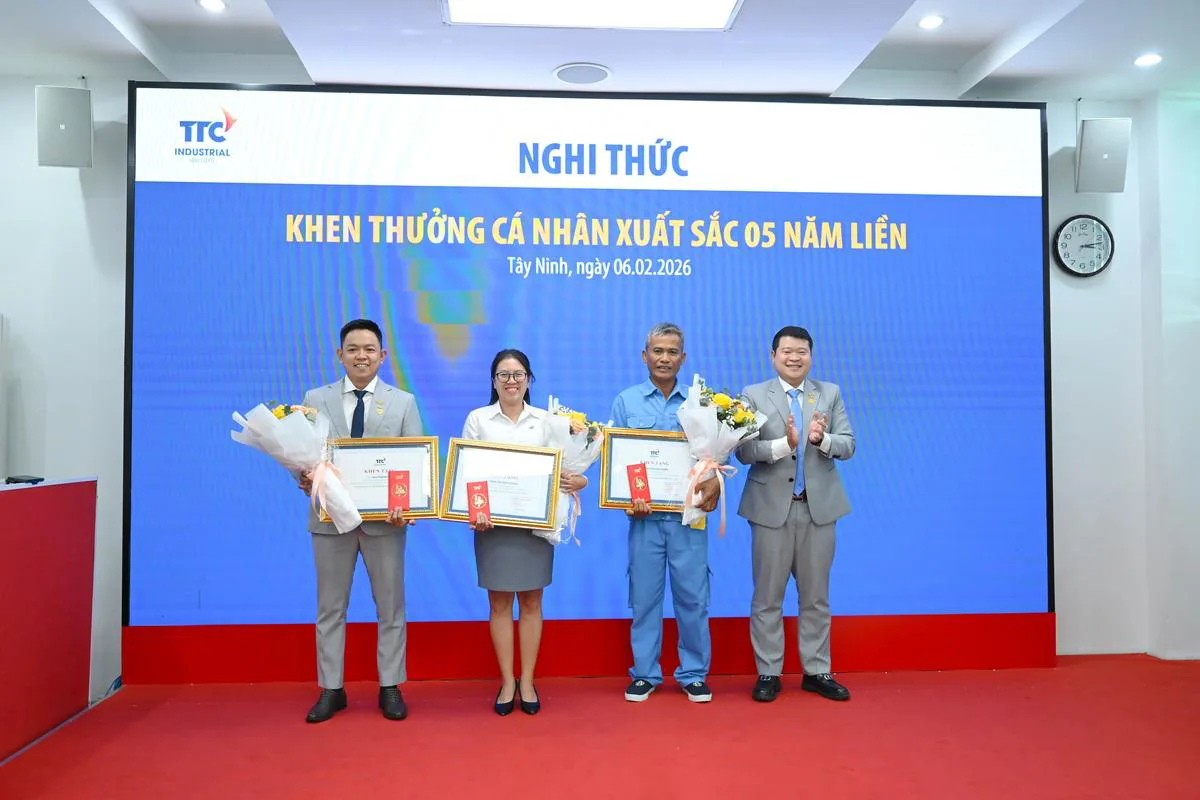 TTC IZ nhìn lại chặng đường 2021 – 2025, kiến tạo nền tảng cho giai đoạn 2026 – 2030 - Công Ty CP Khu Công Nghiệp Thành Thành Công (TTC IZ)