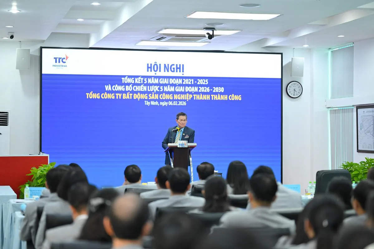 TTC IZ nhìn lại chặng đường 2021 – 2025, kiến tạo nền tảng cho giai đoạn 2026 – 2030 - Công Ty CP Khu Công Nghiệp Thành Thành Công (TTC IZ)