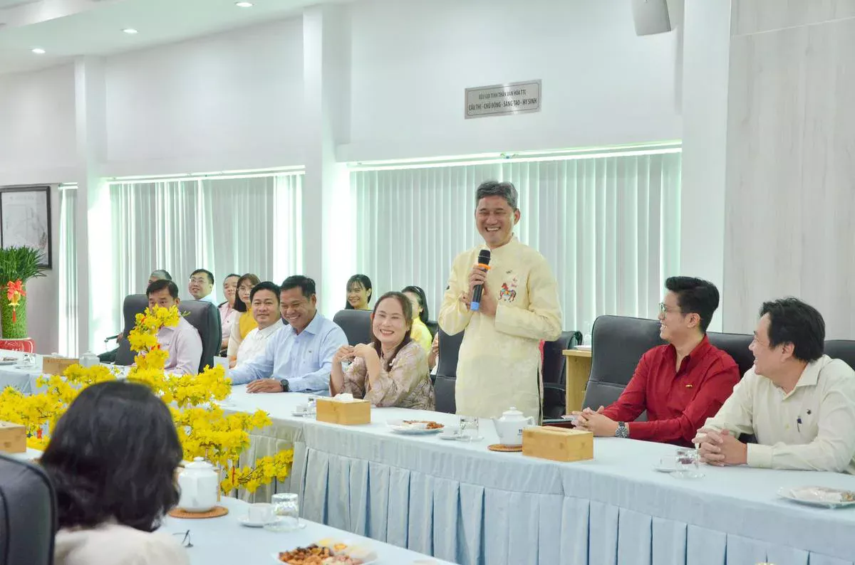 Mừng Tân niên 2026: Mã lực khai xuân - Vạn lộ hanh thông - Công Ty CP Khu Công Nghiệp Thành Thành Công (TTC IZ)