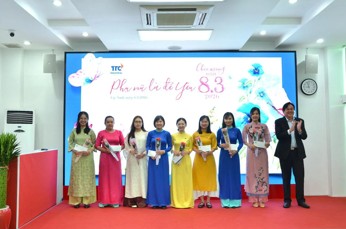 08/3 tại TTC IZ – Khi sự trân trọng trở thành nét đẹp văn hóa - Công Ty CP Khu Công Nghiệp Thành Thành Công (TTC IZ) 08/3 tại TTC IZ – Khi sự trân trọng trở thành nét đẹp văn hóa - Công Ty CP Khu Công Nghiệp Thành Thành Công (TTC IZ)