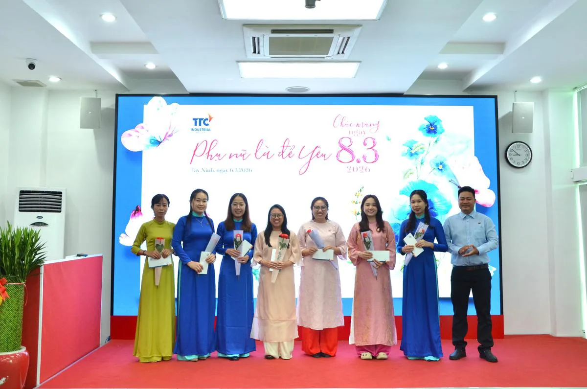 08/3 tại TTC IZ – Khi sự trân trọng trở thành nét đẹp văn hóa - Công Ty CP Khu Công Nghiệp Thành Thành Công (TTC IZ) 08/3 tại TTC IZ – Khi sự trân trọng trở thành nét đẹp văn hóa - Công Ty CP Khu Công Nghiệp Thành Thành Công (TTC IZ)