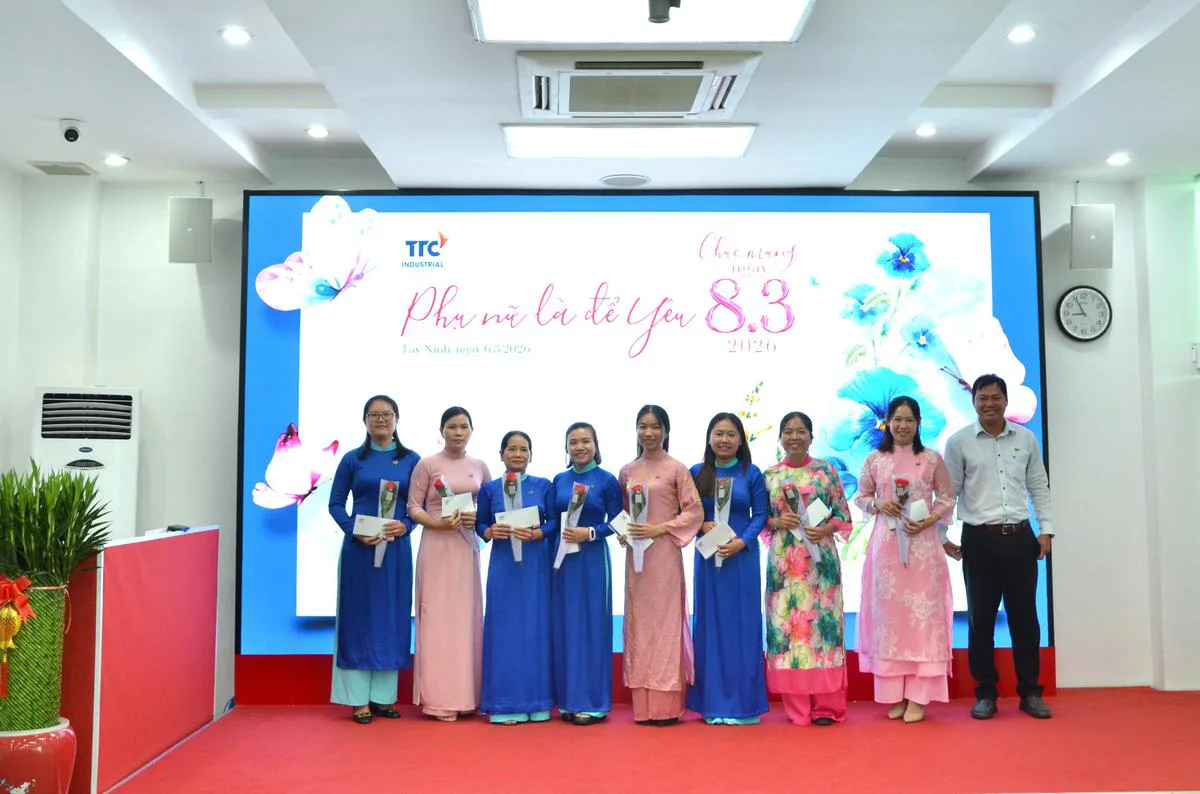 08/3 tại TTC IZ – Khi sự trân trọng trở thành nét đẹp văn hóa - Công Ty CP Khu Công Nghiệp Thành Thành Công (TTC IZ) 08/3 tại TTC IZ – Khi sự trân trọng trở thành nét đẹp văn hóa - Công Ty CP Khu Công Nghiệp Thành Thành Công (TTC IZ)
