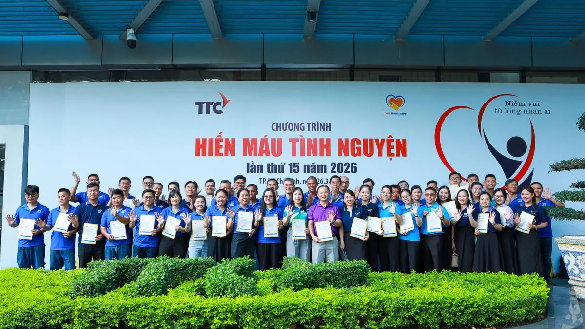 15 năm sẻ chia sự sống – Hành trình nhân văn của đại gia đình TTC - Công Ty CP Khu Công Nghiệp Thành Thành Công (TTC IZ)
