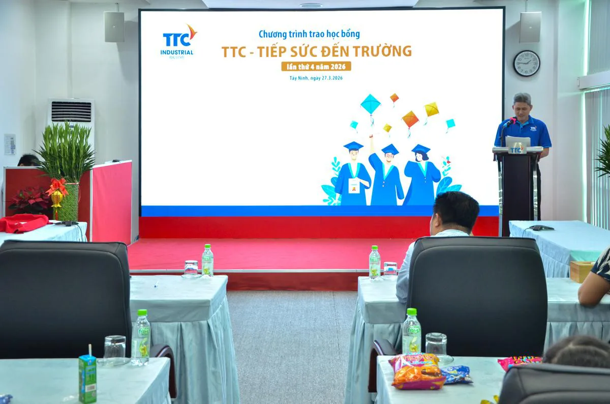 TTC IZ tiếp tục hành trình “Tiếp sức đến trường” lần 4 năm 2026