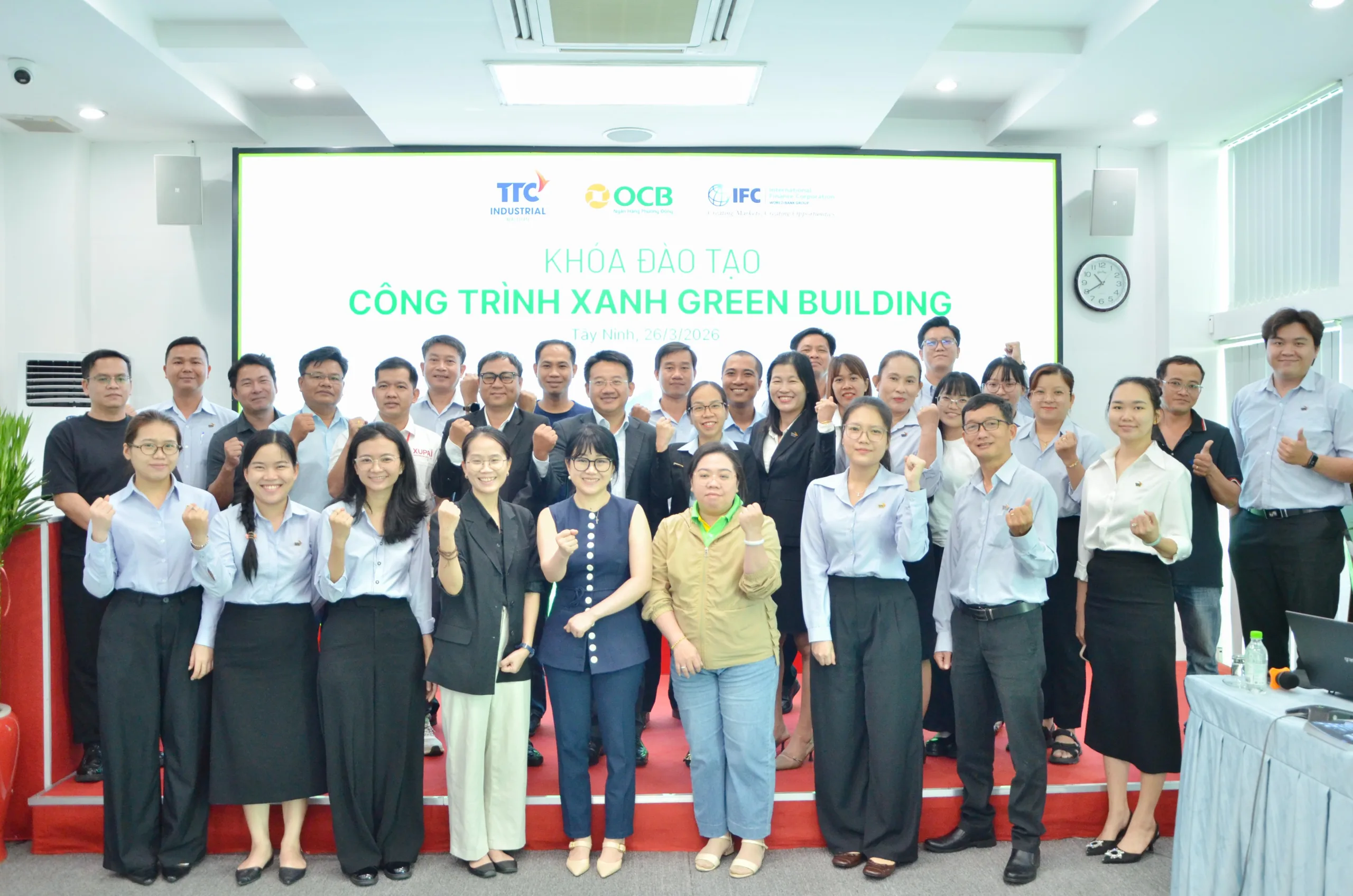 TTC IZ, OCB và IFC phối hợp chuyển đổi khu công nghiệp sinh thái theo tiêu chuẩn quốc tế - Công Ty CP Khu Công Nghiệp Thành Thành Công (TTC IZ) TTC IZ, OCB và IFC phối hợp chuyển đổi khu công nghiệp sinh thái theo tiêu chuẩn quốc tế - Công Ty CP Khu Công Nghiệp Thành Thành Công (TTC IZ)