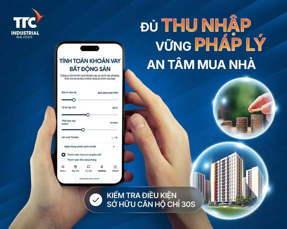 Dự án Nhà ở xã hội - Khu dân cư Thành Thành Công - Công Ty CP Khu Công Nghiệp Thành Thành Công (TTC IZ)