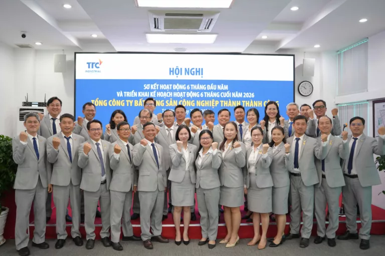 TTC IZ sơ kết 6 tháng đầu năm 2026, đẩy mạnh triển khai các dự án trọng điểm - Công Ty CP Khu Công Nghiệp Thành Thành Công (TTC IZ)