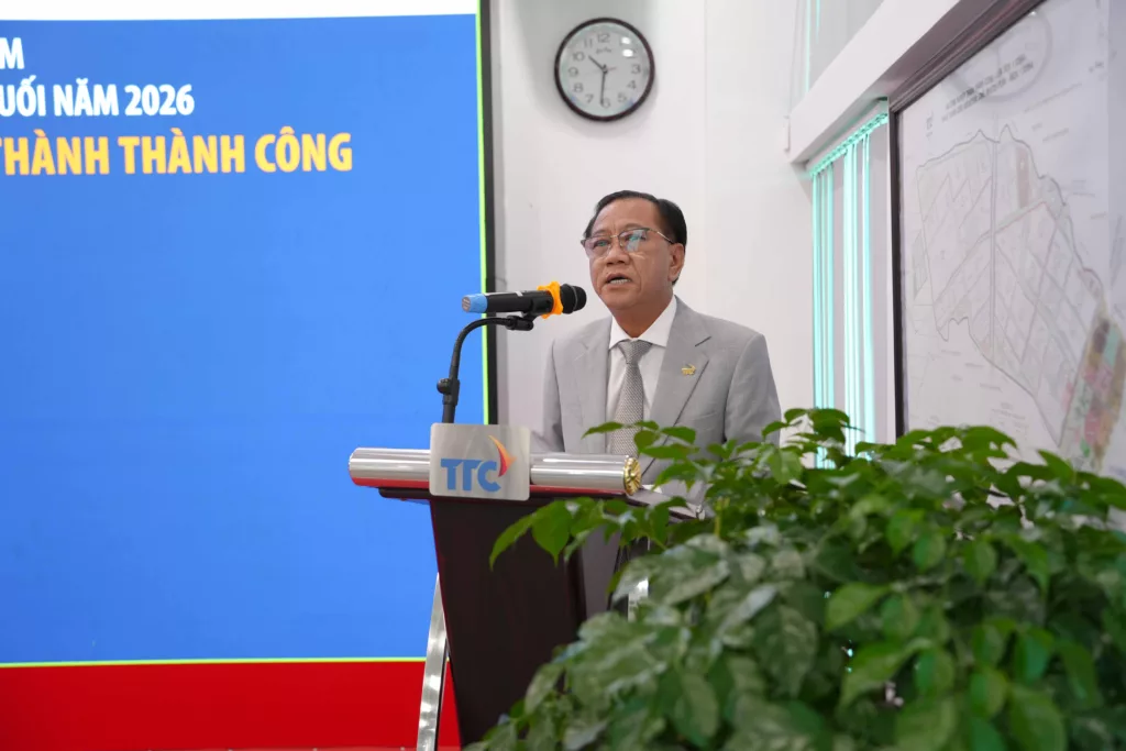 TTC IZ sơ kết 6 tháng đầu năm 2026, đẩy mạnh triển khai các dự án trọng điểm - Công Ty CP Khu Công Nghiệp Thành Thành Công (TTC IZ)