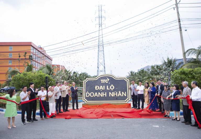 Khánh thành Đại lộ Doanh nhân tại KCN Thành Thành Công - Công Ty CP Khu Công Nghiệp Thành Thành Công (TTC IZ)