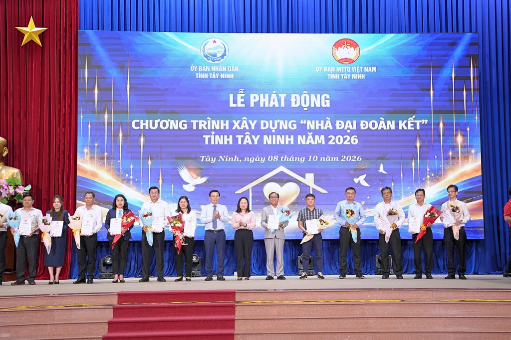 TTC IZ chung tay xây dựng Nhà Đại đoàn kết trên địa bàn tỉnh Tây Ninh năm 2026 - Công Ty CP Khu Công Nghiệp Thành Thành Công (TTC IZ)